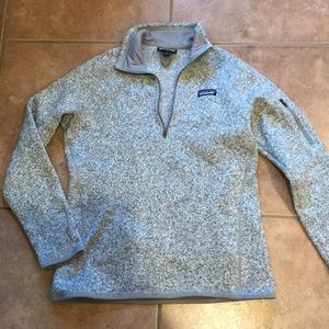 Women’s large Patagonia fleece, gray